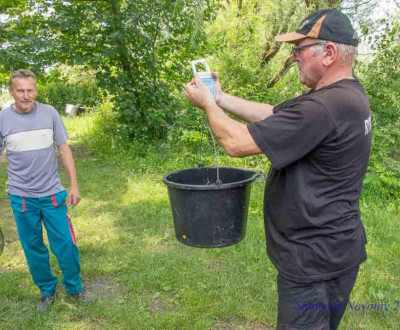 Odlov sumeka hnedho americkho